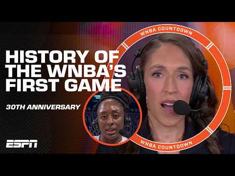 'Super gratifying' - Rebecca Lobo on Celebrating the 30th anniversary of the first WNBA game 👏
