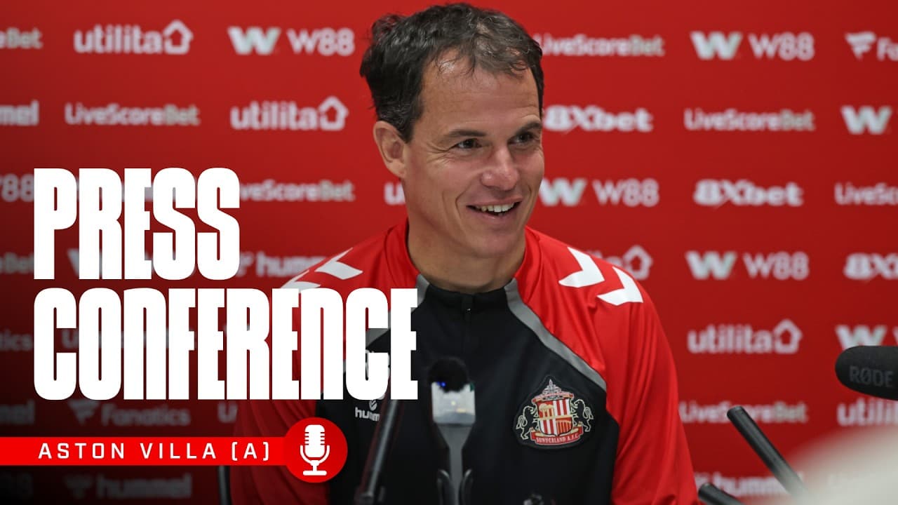 Aston Villa vs Sunderland AFC | Régis Le Bris' Premier League Press Conference