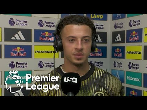 Ethan Ampadu reflects on Leeds United's first win back in top flight | Premier League | NBC Sports