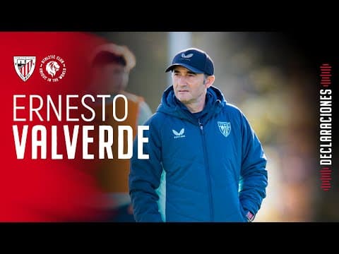 🎙️Ernesto Valverde | pre RC Celta-Athletic Club I LaLiga 2025-26 J16