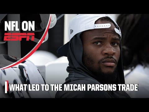 ‘This did get personal’ 👀Schefter details what led to Dallas trading Micah Parsons | NFL on ESPN
