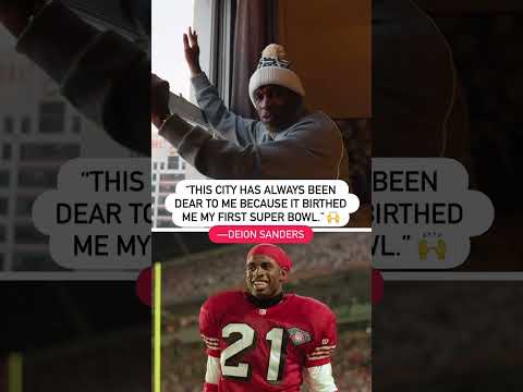 What the city of San Francisco means to him ❤️ (via @welloffforever, @deionsandersjr/IG)