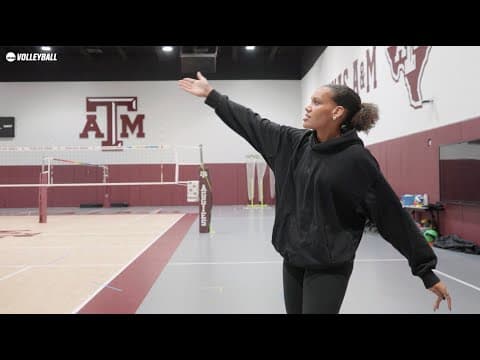A tour through Texas A&M women's volleyball's facilities led by Kyndal Stowers