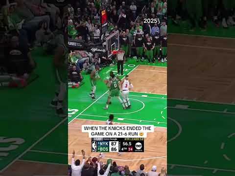 This Knicks comeback from last year’s Conference Semifinals was wild 🤯
