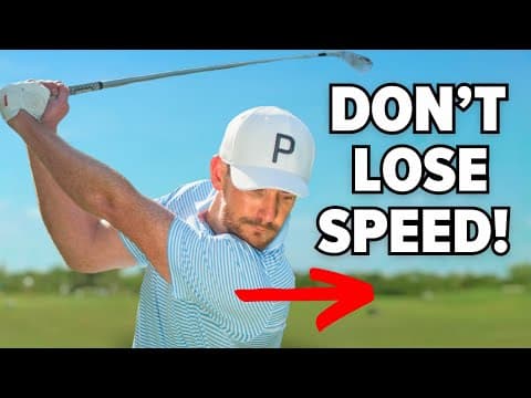How to STOP Rushing the Downswing (Without Losing Speed) - Andy Carter Part 2