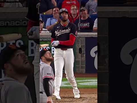 Insane Pop: James Wood With A 441-Foot Oppo Home Run