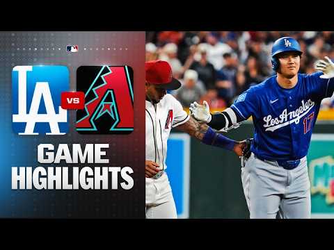 Dodgers vs. D-backs Game Highlights (6/1/26) | MLB Highlights