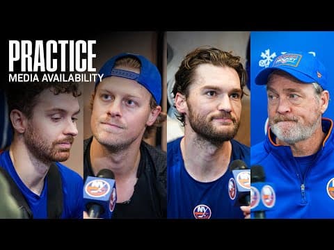 New York Islanders Practice Media Availabilities | 10/22/25