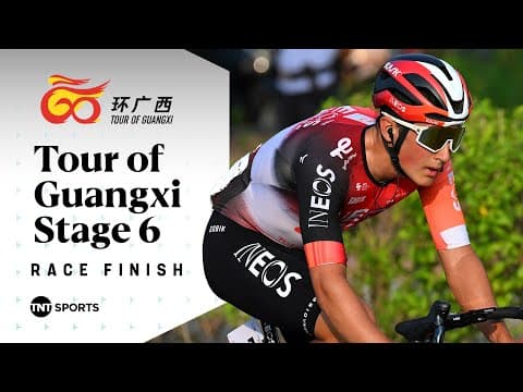 UTTER DOMINATION! 🤯 | 2025 Men's Tour of Guangxi Stage 6 Final KM's | TNT Sports Cycling