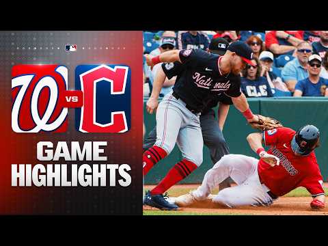 Nationals vs. Guardians Game Highlights (5/27/26) | MLB Highlights