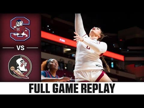 South Carolina State vs. Florida State Full Game Replay | 2025-26 ACC Women's Basketball