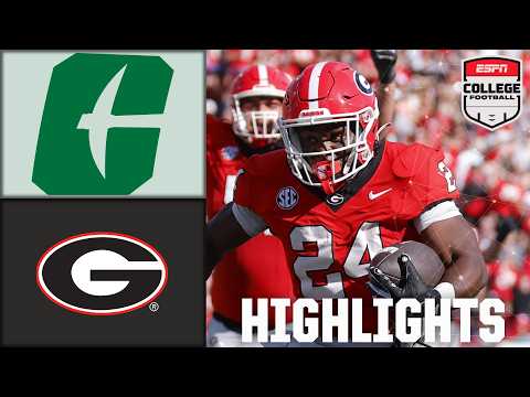 Charlotte 49ers vs. Georgia Bulldogs | Full Game Highlights | ESPN College Football