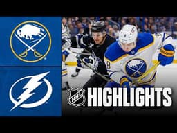 Sabres vs. Lightning | NHL Highlights | February 28, 2026