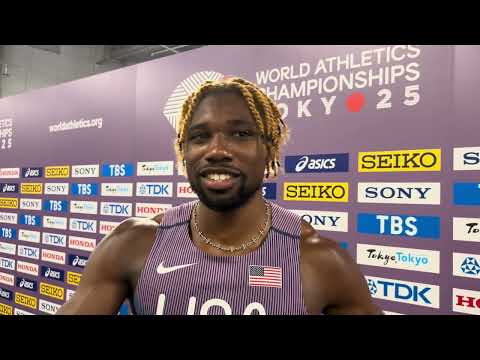 Noah Lyles Breaks Down His Race After 9.95 in 100m Heat at 2025 Tokyo World Championships