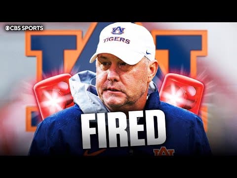 Auburn FIRES head coach Hugh Freeze in his third season | What's next for the Tigers?