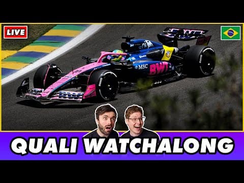 2025 F1 Brazilian Grand Prix Qualifying Watchalong