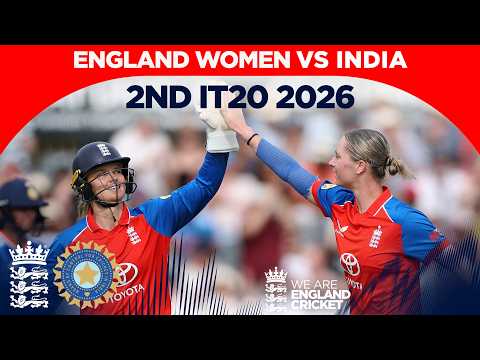 Kemp Stars With Bat & Ball | Highlights - England v India | 2nd Women’s Vitality IT20 2026