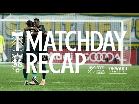 "Not ready to be done" | Timbers beat RSL in Audi 2025 MLS Cup Playoffs