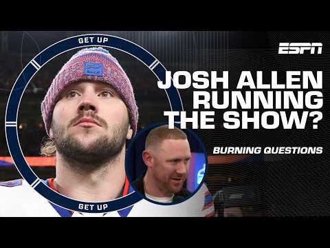 NEW ERA INCOMING for Josh Allen? 🍿 Joe Brady letting the QB run the show? 👀 | Get Up
