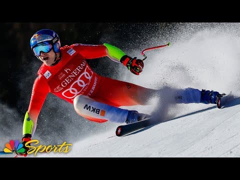 Marco Odermatt edges out countryman Von Allmen for Kitzbuhel Super G title | NBC Sports