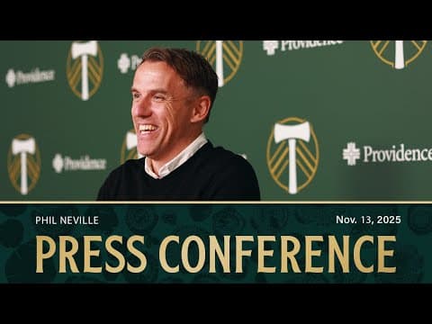 Phil Neville | End of 2025 Season Press Conference