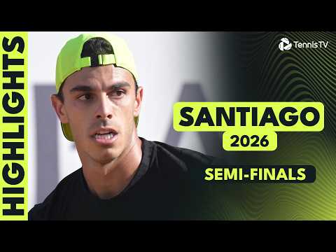 Baez Battles Darderi; Cerundolo Takes On Hanfmann | Santiago 2026 Semi-Final Highlights