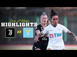 📽️ PARI A RETI BIANCHE | JUVENTUS-LAZIO 0-0 | HIGHLIGHTS SERIE A WOMEN