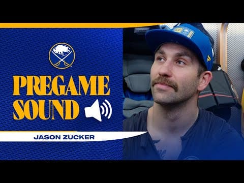 "I Try To Keep It Simple" | Jason Zucker Expecting To Return To The Lineup | Buffalo Sabres