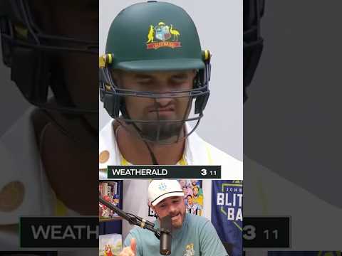 Jake Weatherald scores his first runs in the baggie green, a breakdown