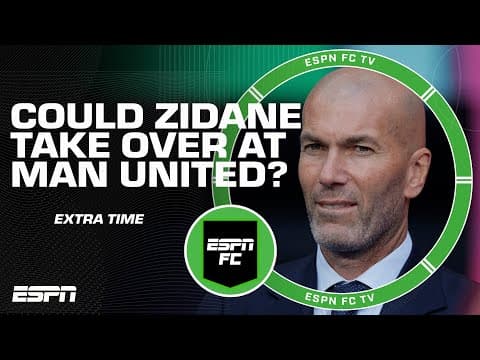 Any truth to the rumor that Zidane could replace Amorim at Man United? | ESPN FC Extra Time