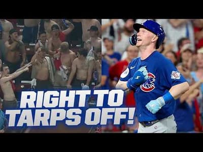 INTO THE CARDINALS TARPS OFF SECTION!! Pete Crow-Armstrong CRUSHES a no-doubter at Busch Stadium 😯