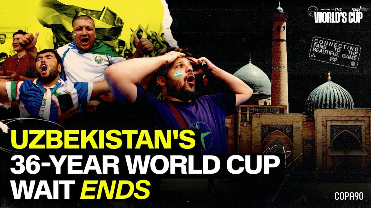 We Went to Uzbekistan for Their First Ever World Cup Game
