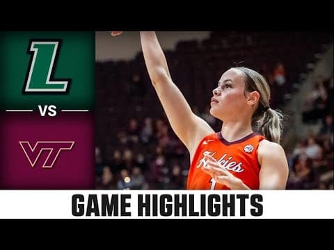 Loyola MD vs. Virginia Tech Game Highlights |  2025-26 ACC Women’s Basketball