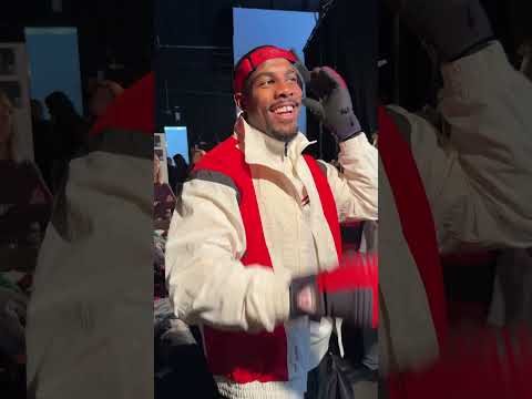 Magic Mike Maignan on set for our Christmas Collection shoot 🎥 | #Shorts