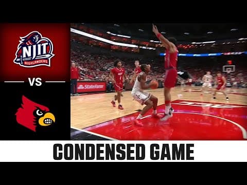 NJIT vs. Louisville Condensed Game | 2025-26 ACC Men's Basketball