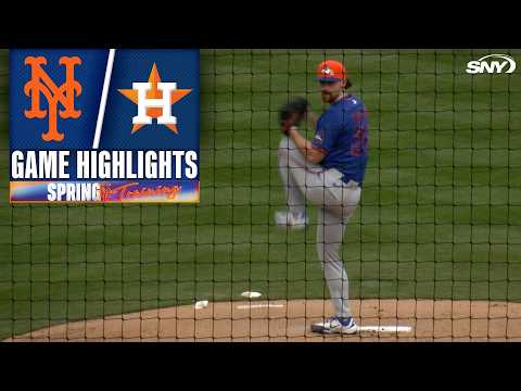 Mets vs Astros (2/26/26) | Mets Highlights