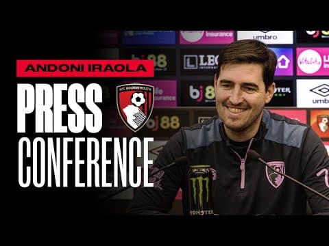 Iraola on Rayan and Mandas arrivals and Wolves trip | Premier League Press Conference