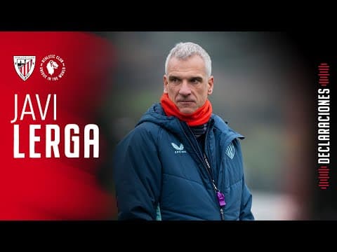 🎙️ Javi Lerga | pre Athletic Club-RCD Espanyol I J18 Liga F 2025/26