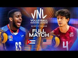 Cuba 🇨🇺 vs. USA 🇺🇸 | VNL 2025 - Full Match | Week 1