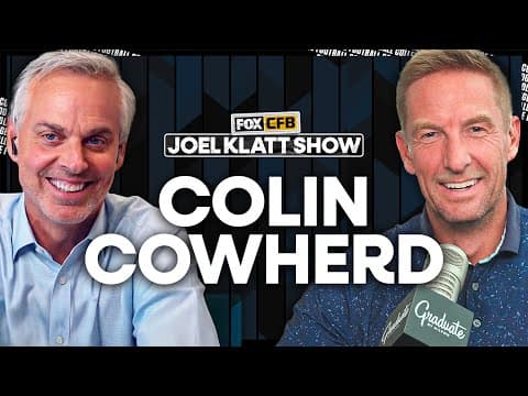 Colin Cowherd on Arch Manning Expectations, the Magnitude of Ohio State-Texas, USC & more!