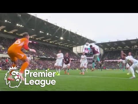 'It's brilliant!': Lesley Ugochukwu heads Burnley in front of Leeds | Premier League | NBC Sports