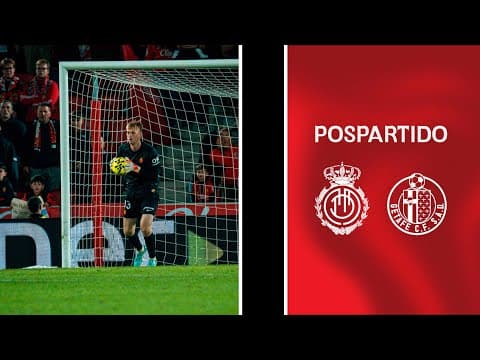 Declaraciones pospartido J12 RCD Mallorca 1-0 Getafe CF | RCD Mallorca