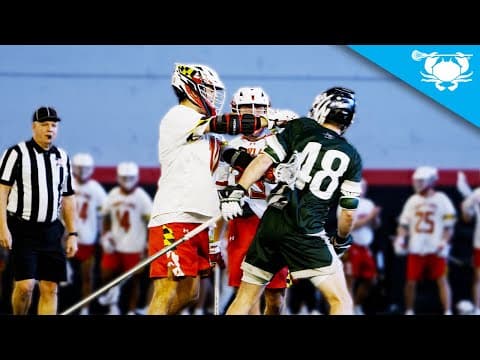 YALE Transfers Lead Maryland to a BIG WIN! | Maryland vs. Loyola (UMD) College Lacrosse Highlights