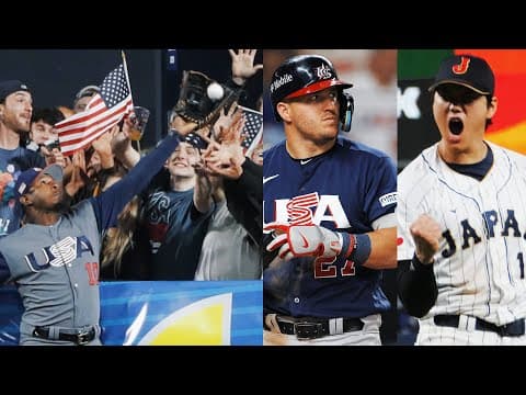 World Baseball Classic moments that get INCREASINGLY MORE EPIC! 🤩🌎 (WBC highlights)