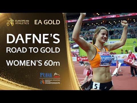 Dafne Schippers 🇳🇱 60m GOLD | Every race to the title | European Championships Praha 2015