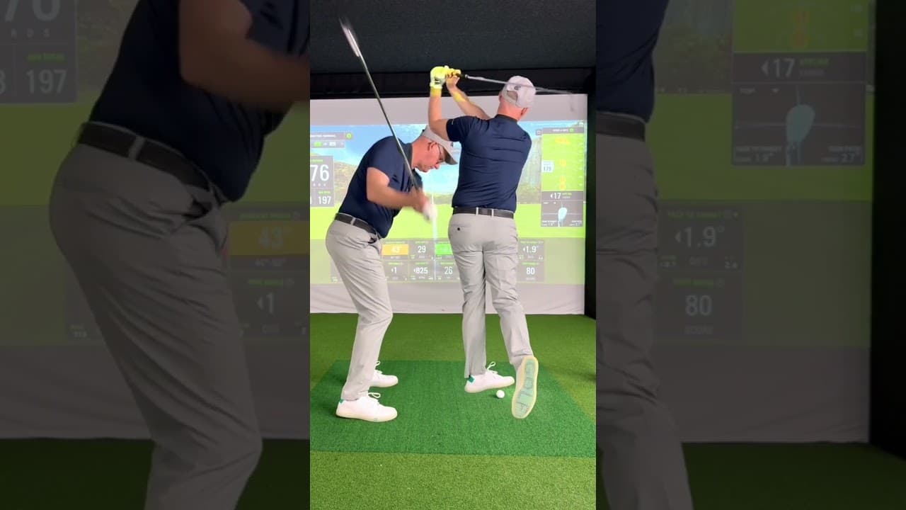 How To Turn Through The Golf Ball | 18 Handicapper VS Pro