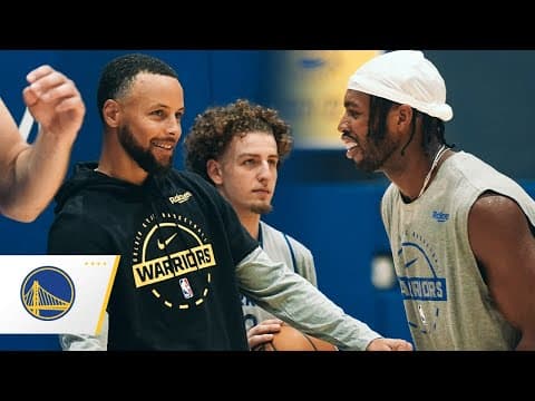 Go Inside the Huddle at a Golden State Warriors Practice