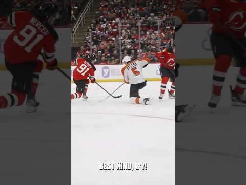 Mercer's goal? Shockin’ good, sure! #mercer #njdevils #newfoundland #bayroberts #devilsvsflyers