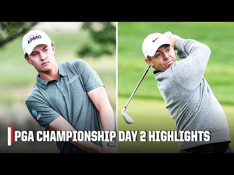 HIGHLIGHTS from day 2 of the PGA Championship ⛳️ | Golf on ESPN