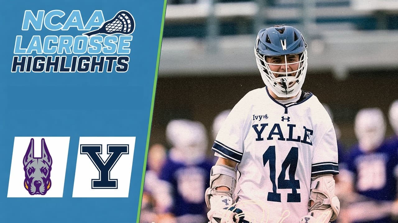 UAlbany vs Yale | NCAA College Lacrosse Highlights | April 18, 2026